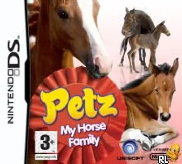 Petz - My Horse Family (Europe) (En,Fr,De,Es,It,Nl,Sv,No,Da) box cover front